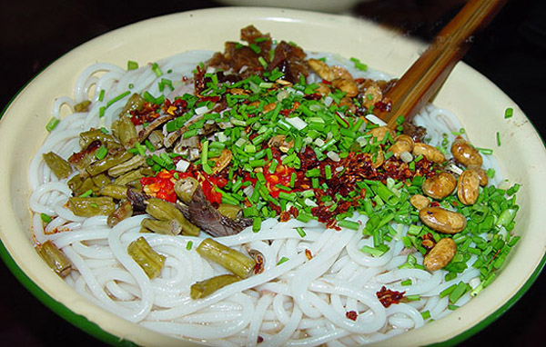 Guilin Rice Noodles with Sauce